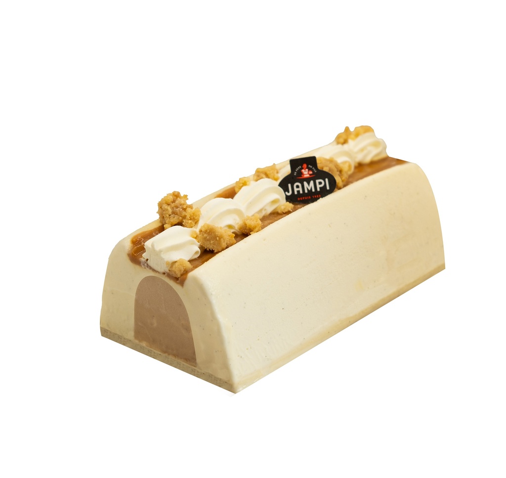 BÛCHE VANILLE BOURBON & CARAMEL