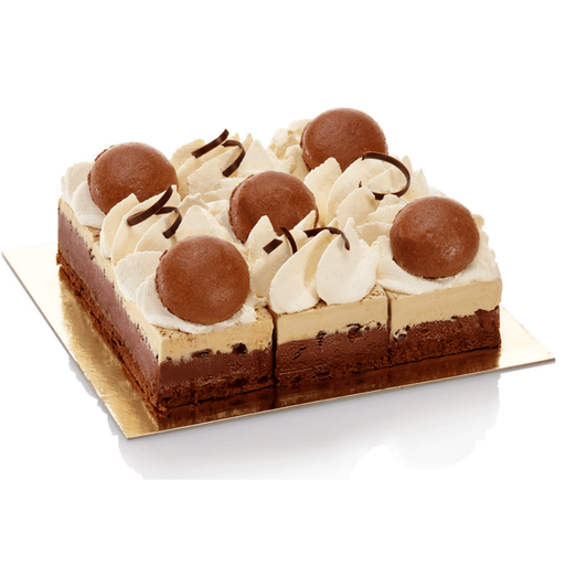 [64394] PLATEAU DÉCOUPÉ CARAMEL AU BEURRE SALÉ-CHOCOLAT 9P